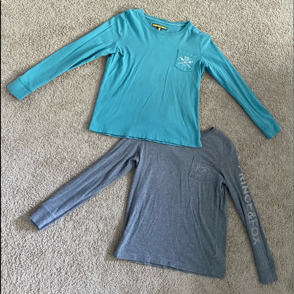 2 prince & fox long sleeve shirts